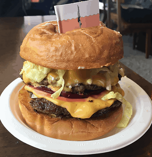 Jon & Jesse ‘s Hampton Burger