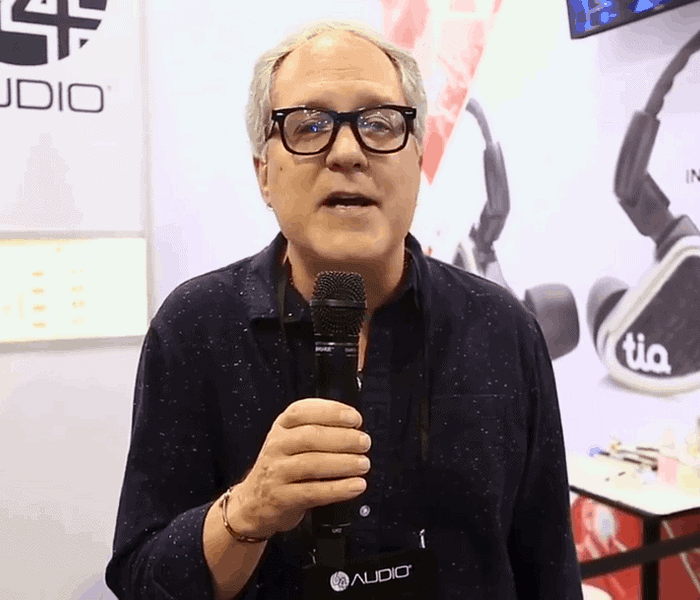 Hugh McDonald  stopped by the booth at the NAMM Show to talk about 64 Audio